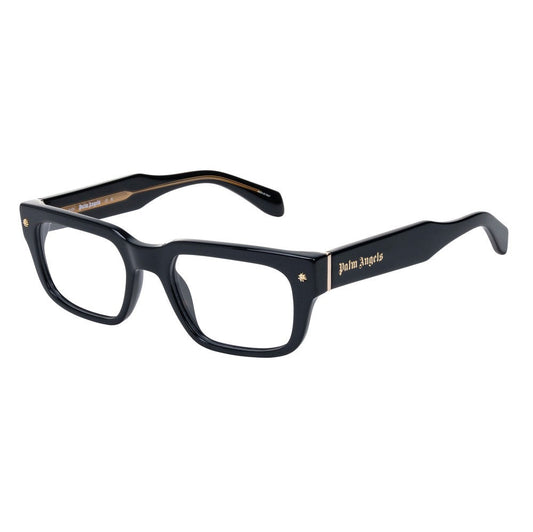 Palm Angels PA504200153 Black Square Eyeglasses 53mm Eyeglasses