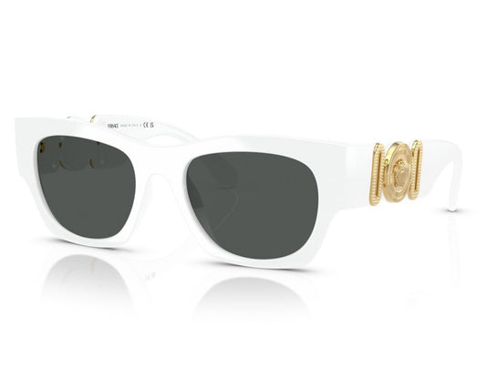 Versace VE4479U-314/87 White Geometric Sunglasses 54mm
