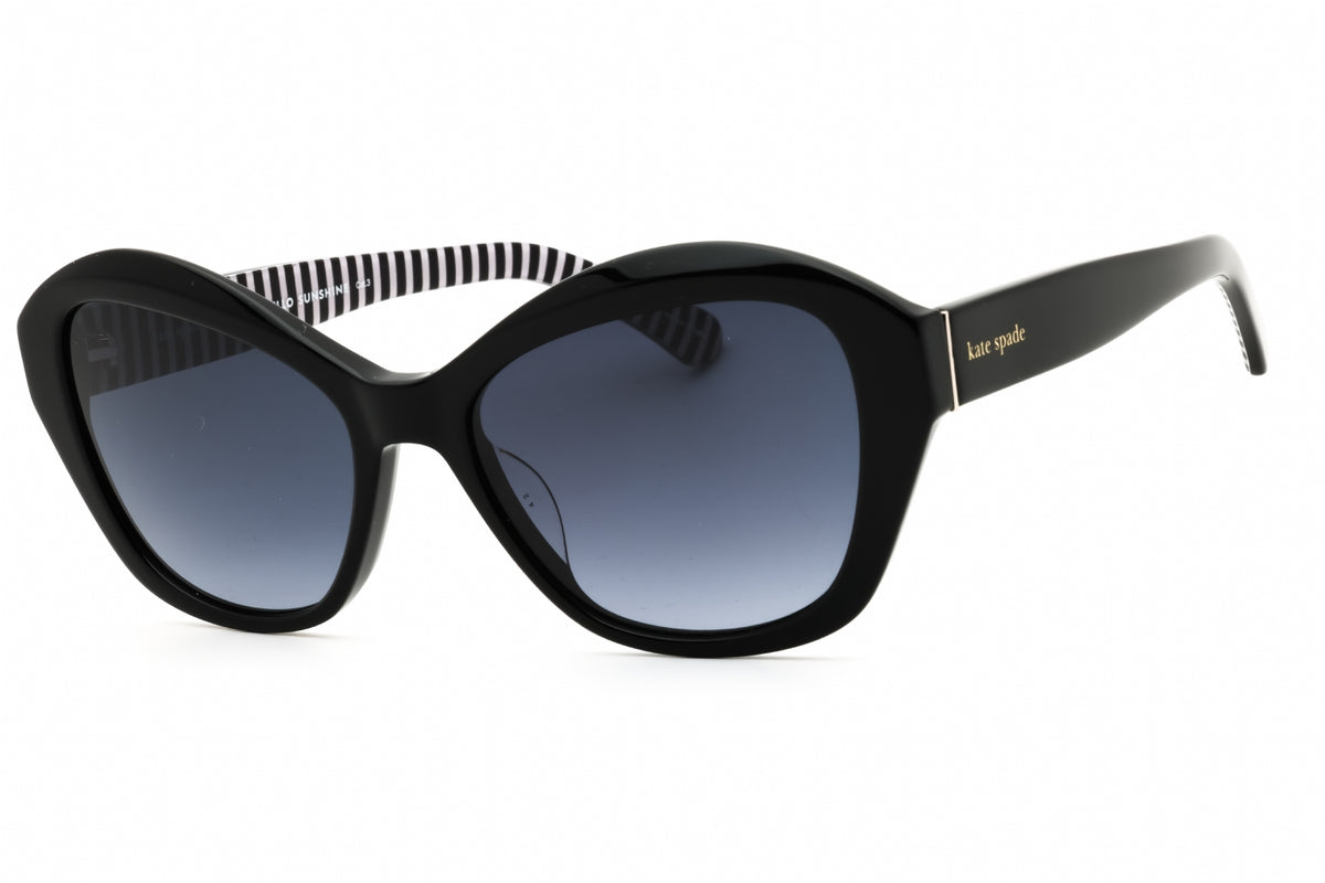Kate Spade AGLAIA/S-0807 9O BLACK Cat eye Sunglasses 54mm Sunglasses