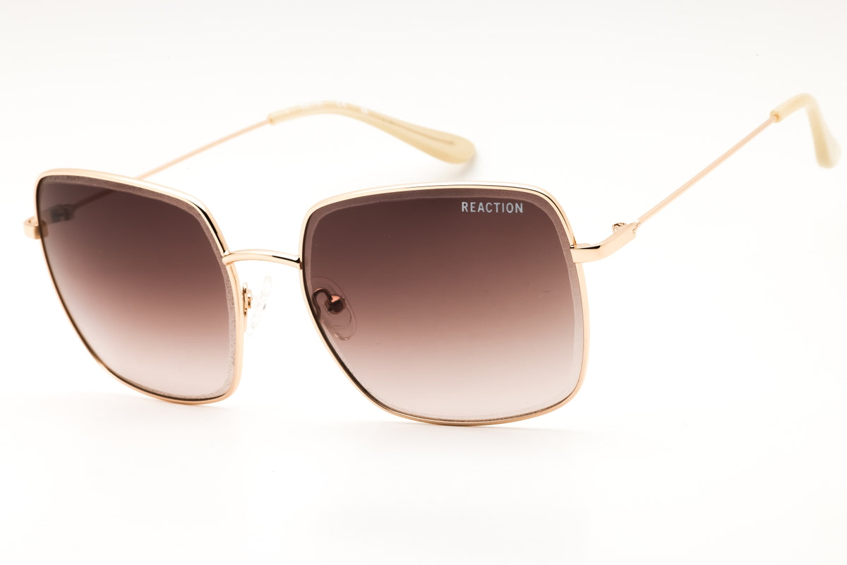 Kenneth Cole Reaction KC1393-32F gold Rectangular Sunglasses 60mm Sunglasses