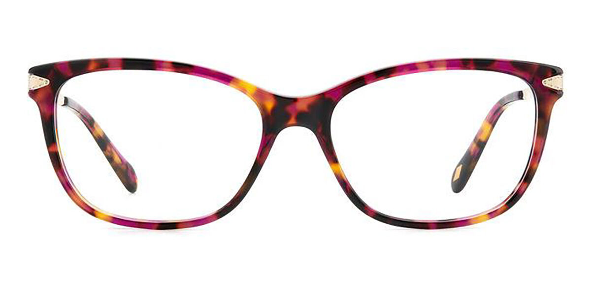 Fossil FOS-7150-2TM-55 Havana Rectangle Eyeglasses 55mm Eyeglasses