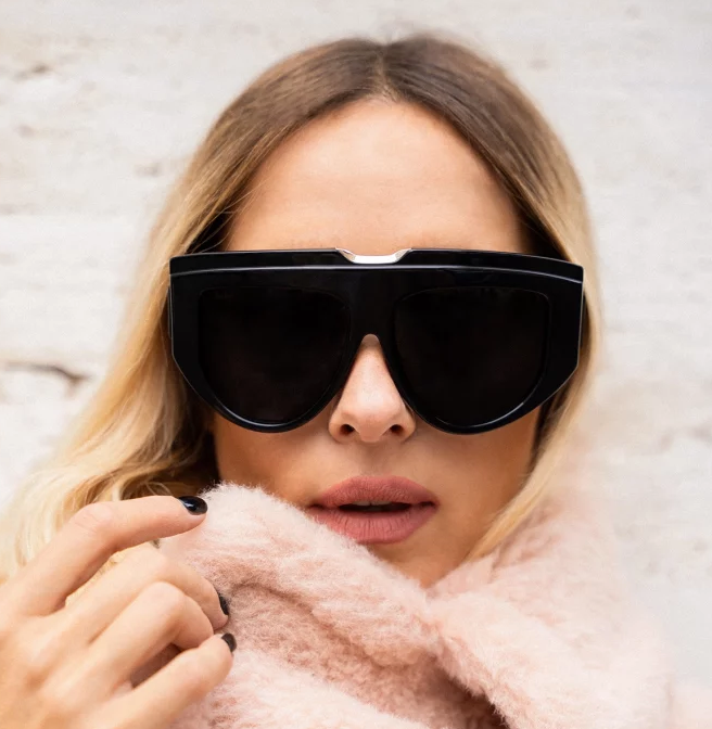 Max Mara MM0083-01A 57mm New Sunglasses