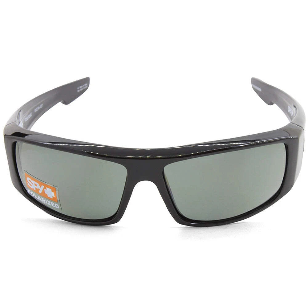 Spy LOGAN- Black/Happy Gray Green 61mm New Sunglasses