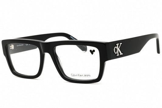 Calvin-Klein CKJ24634-001 eyeglasses in black frame with clear lenses