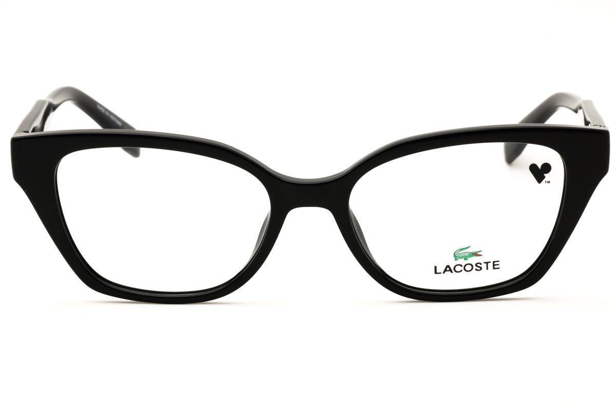 Lacoste L2983-001 BLACK Cat eye Eyeglasses 53mm Eyeglasses