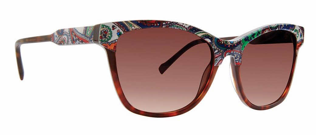 Vera Bradley MONIQUE HARBOR PAISLEY 55mm New Sunglasses