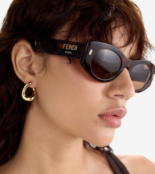 Fendi FE40125F-5353E 0mm New Sunglasses