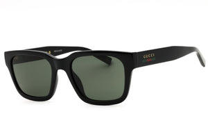 Gucci GG1857S-001 Black Rectangular Sunglasses 55mm