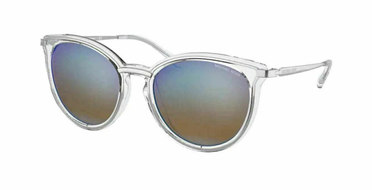 Michael Kors 0MK1077-1153Y7-54 Clear Aviator SUNGLASSES 0mm Sunglasses