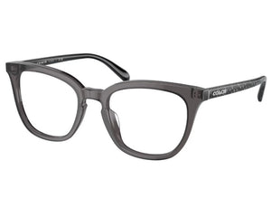 Coach 0HC6222U-5785-51 Gray Rectangle Eyeglasses 51mm