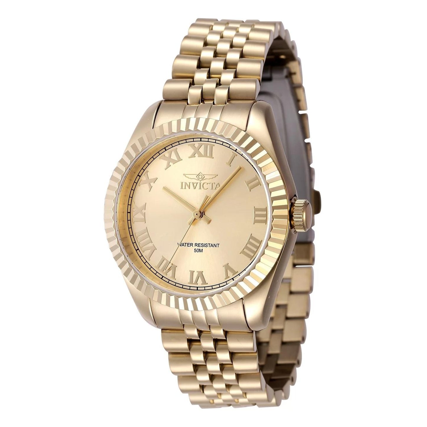 Invicta 47418 47418 Watch - Gold Dial Stainless Steel Band