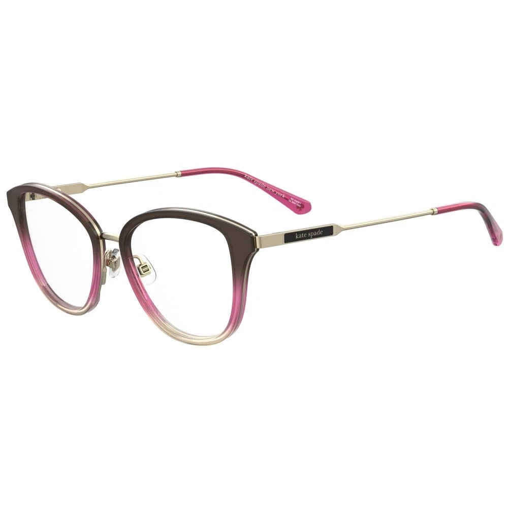 Kate Spade HALLIE/G 59I Brown Shaded Cat-eye Eyeglasses 52mm Eyeglasses
