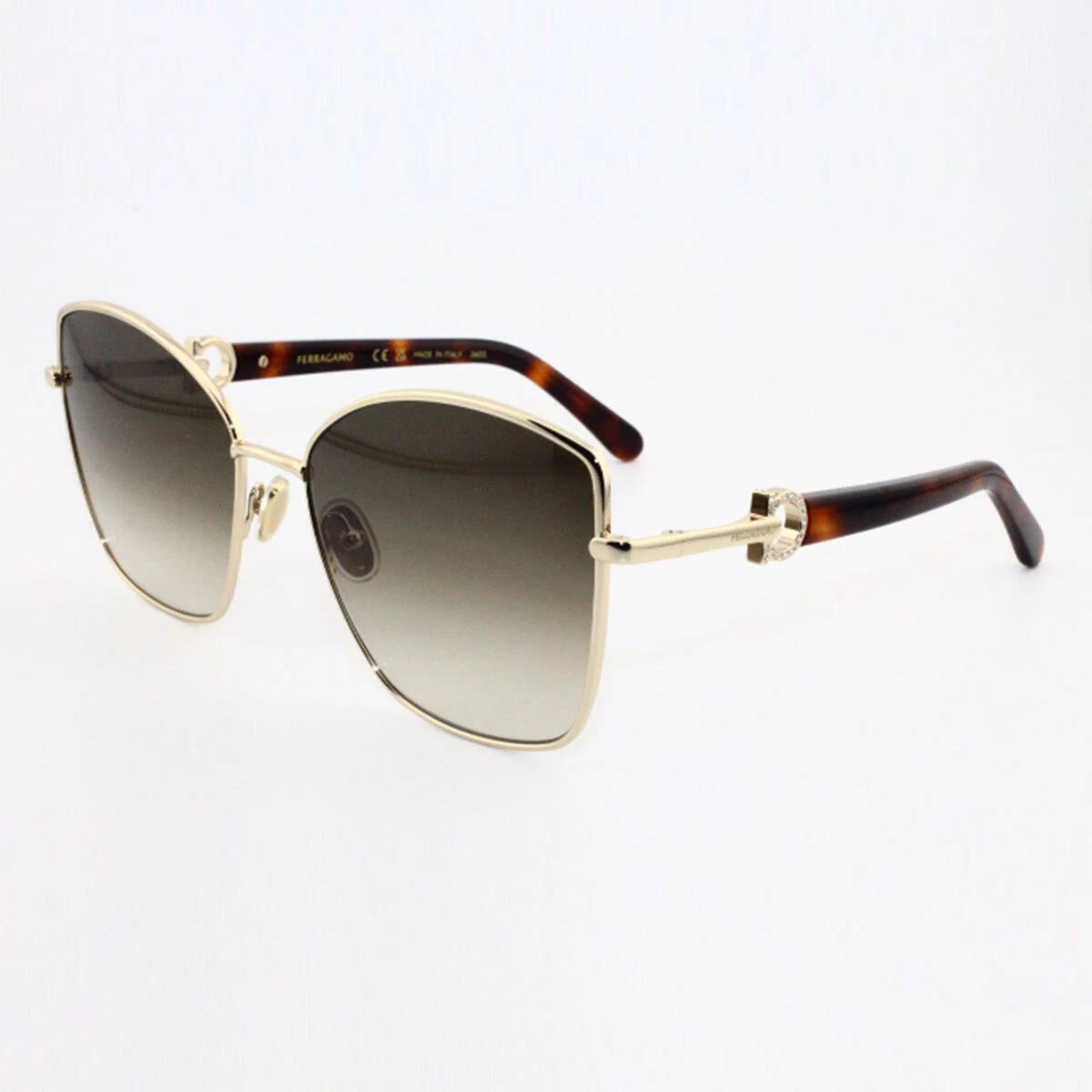 Salvatore Ferragamo SF312SR-750-6018 60mm New Sunglasses