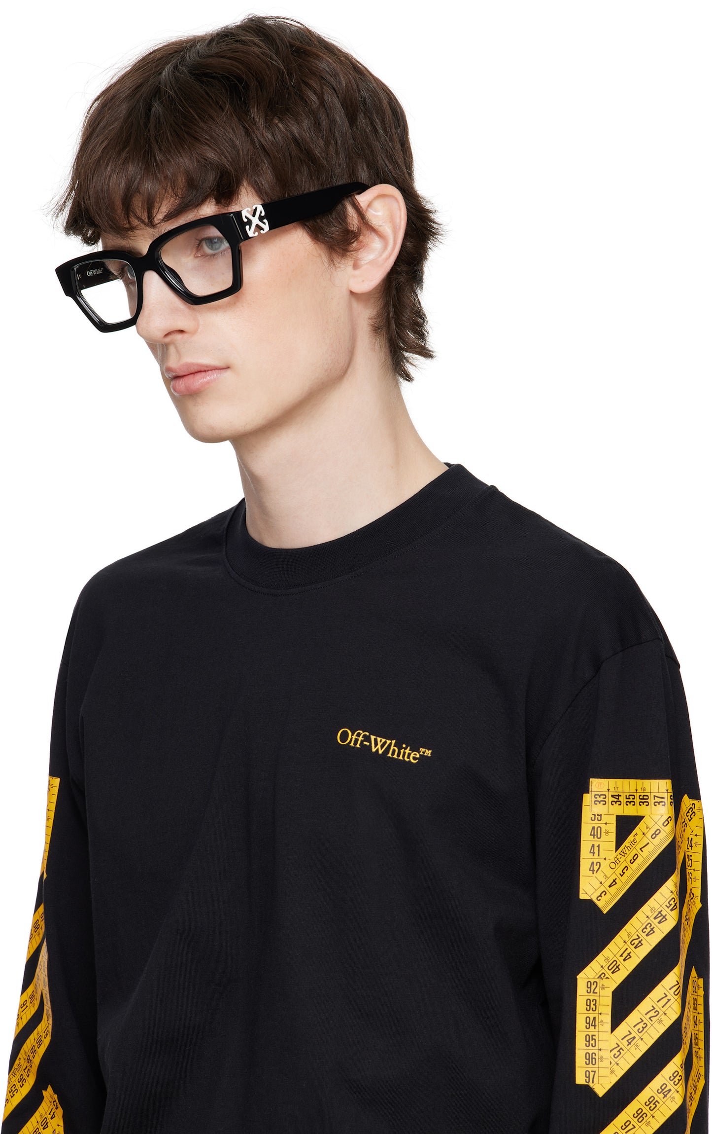 Off White STYLE 8F-OERJ08FS25PLA0011000 50mm New Eyeglasses