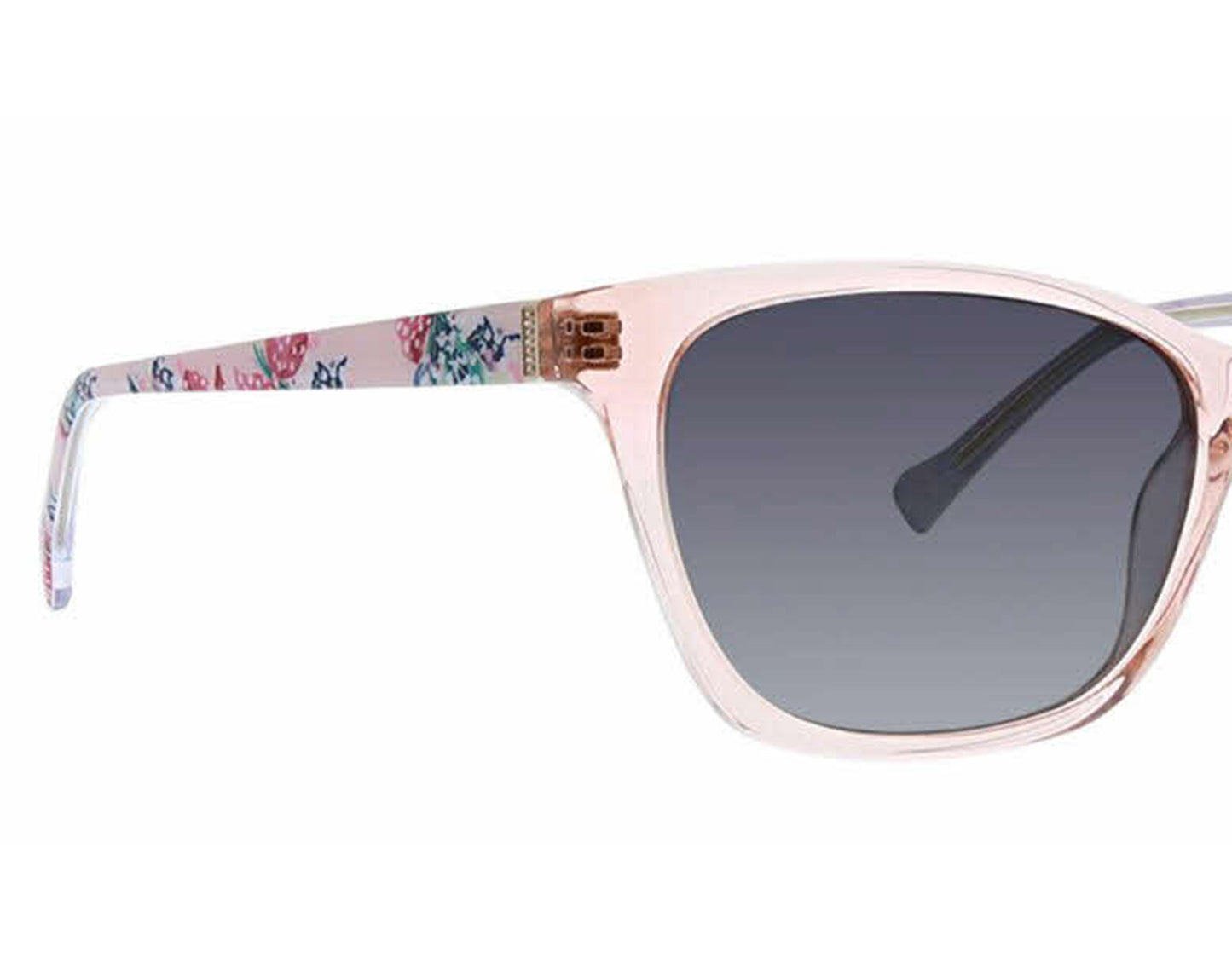 Vera Bradley CHERYL P HAPPINESS RETURNS PINK 54mm New Sunglasses