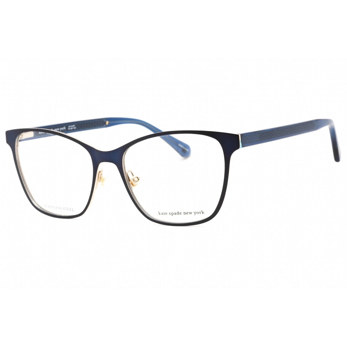 Kate Spade SELINE PJP Blue Rectangle Eyeglasses 53mm Eyeglasses