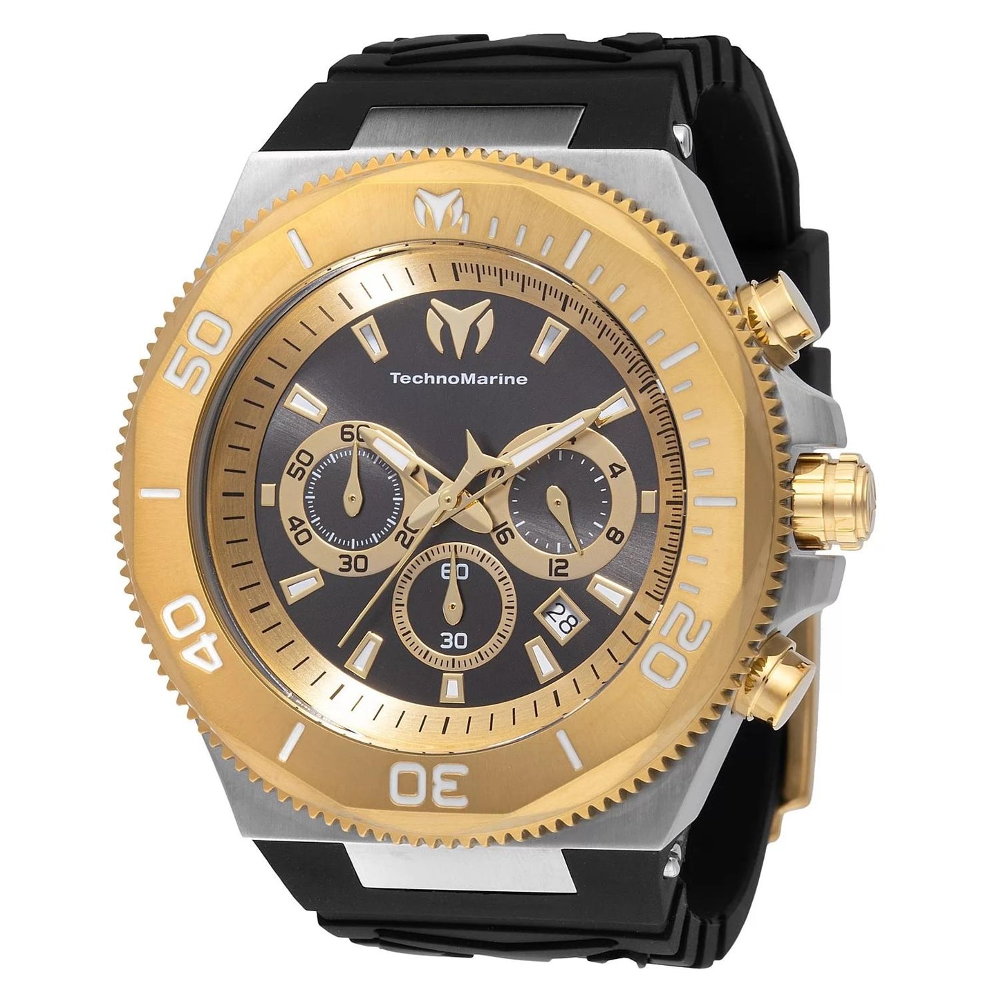 TechnoMarine TM-224018 TM-224018 Watch - Black Dial Silicon Band