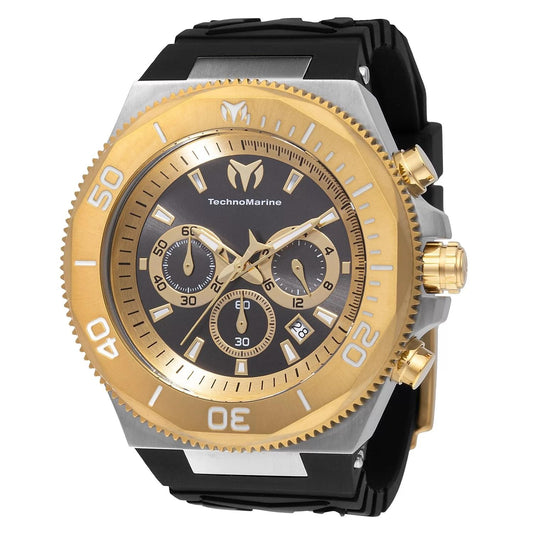 TechnoMarine TM-224018 TM-224018 Watch - Black Dial Silicon Band