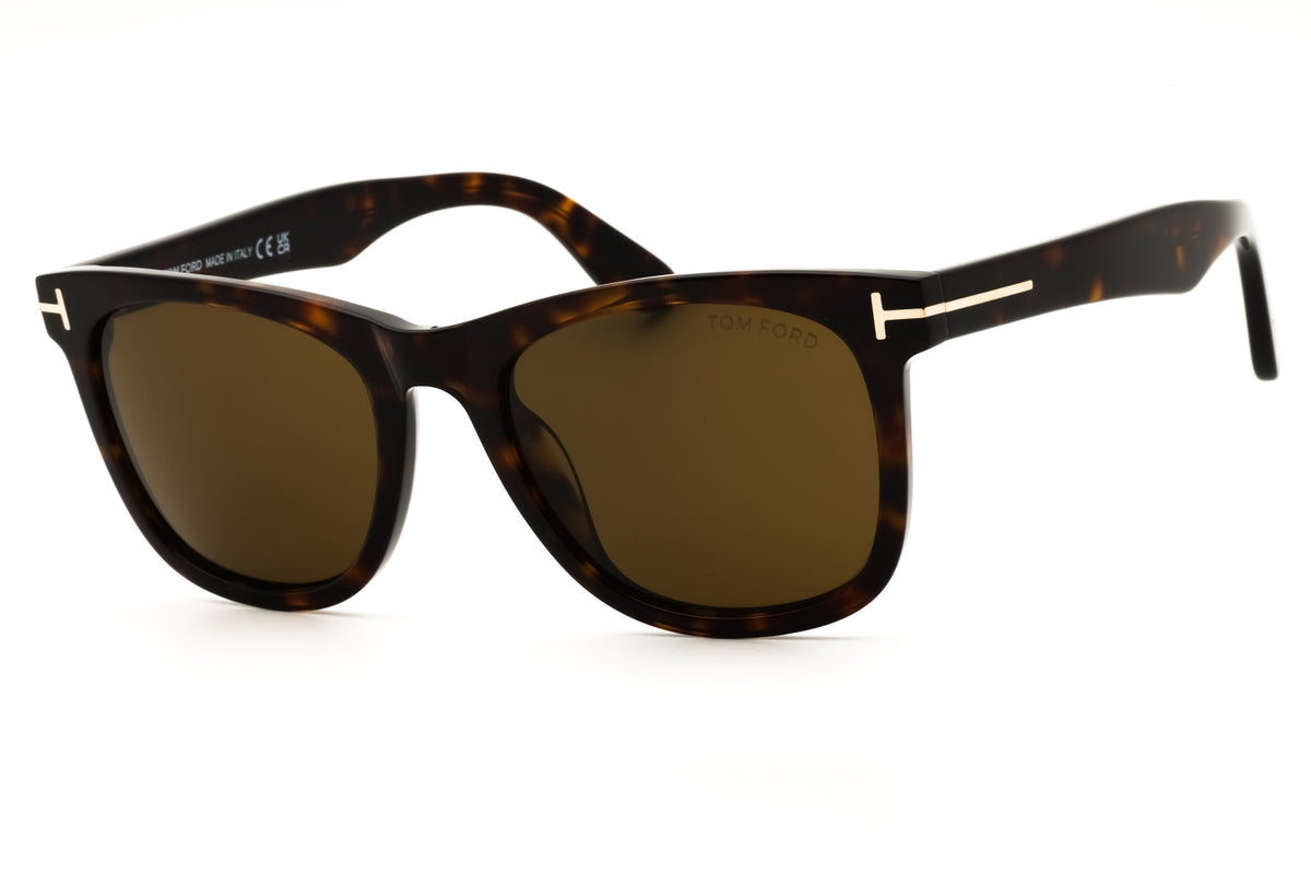 Tom Ford FT1099-52J dark havana Rectangular Sunglasses 52mm Sunglasses