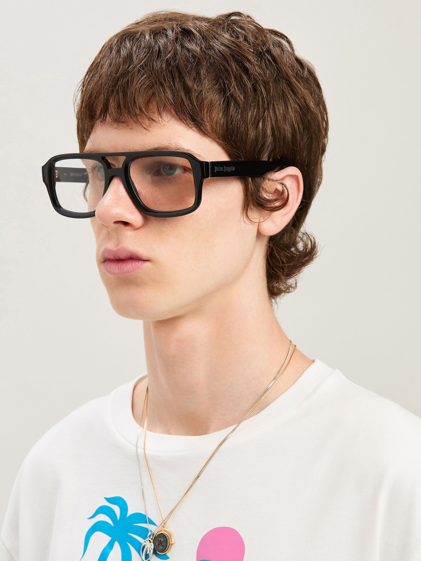 Palm Angels Style-16-PERJ016S25PLA0011000 54mm New Eyeglasses