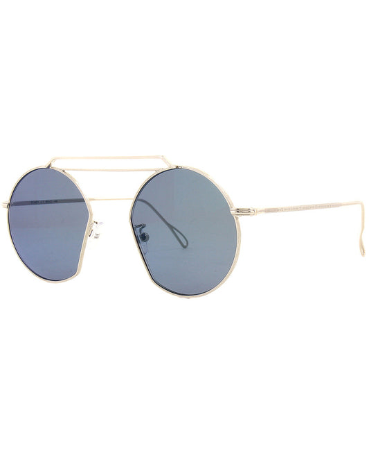 Kyme SIDNEY1 Silver Round Sunglasses 49mm