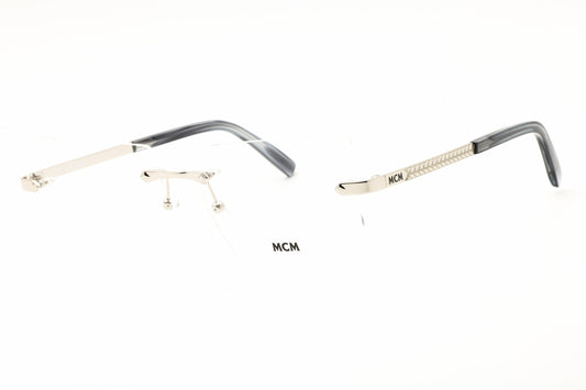 MCM MW5018-H-016 Silver Rectangle Eyeglasses 56mm