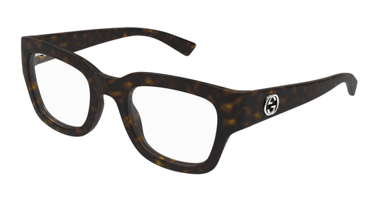 Gucci GG1788o-002 Havana Square Eyeglasses 50mm