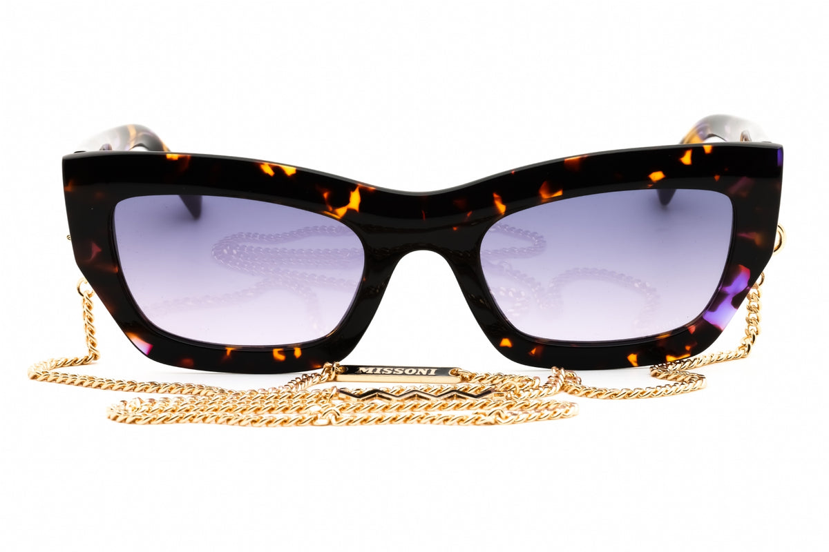 Missoni MIS 0151/S-0AY0 DG HAVANA VIO Cat eye Sunglasses 53mm Sunglasses