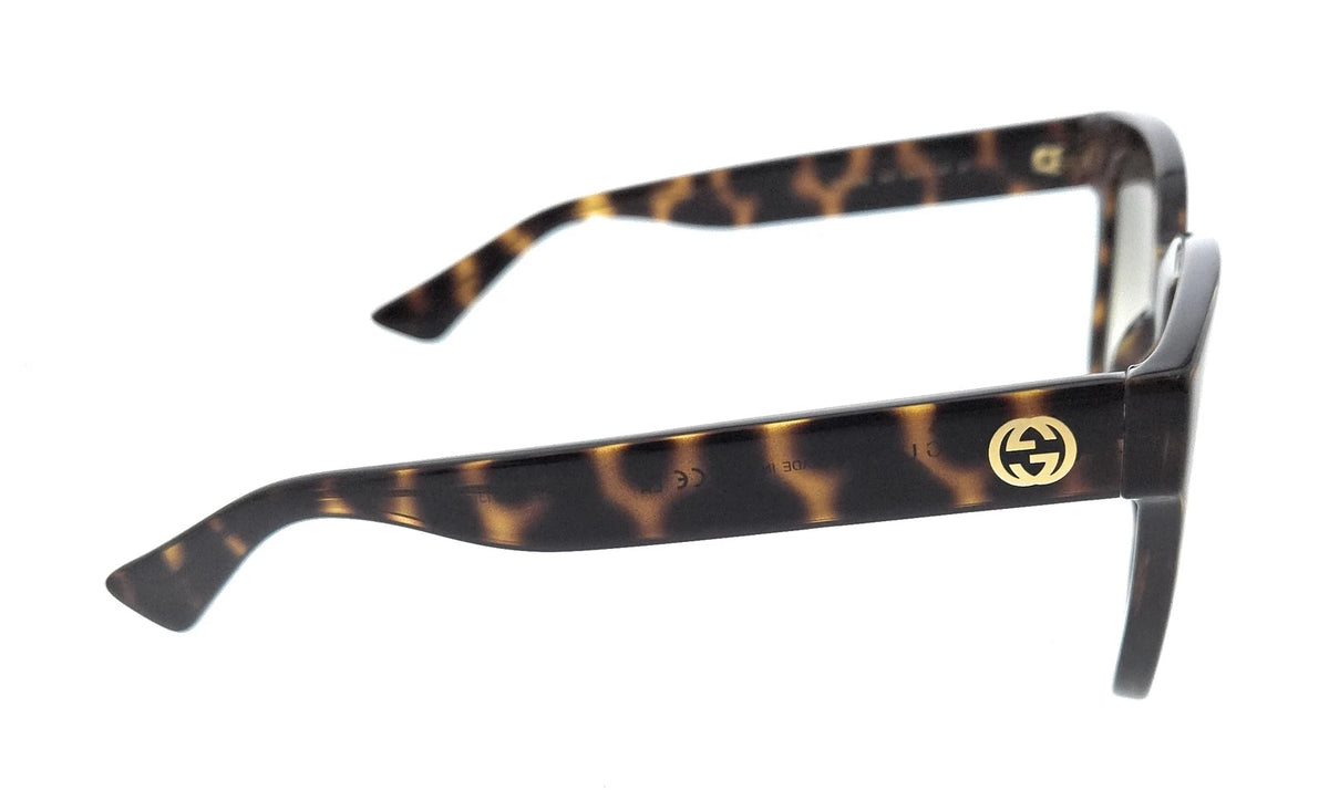Gucci GG1338S-003 Havana Cat Eye Sunglasses 54mm Sunglasses