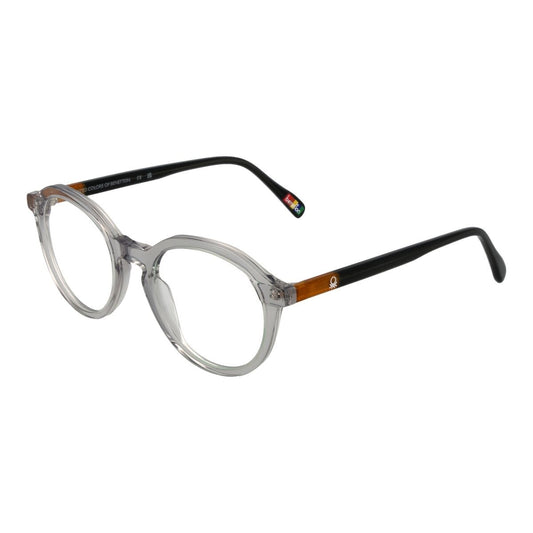 Benetton BEO1097-109 eyeglasses in dark tortoise frame with clear lenses