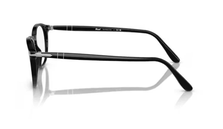 Persol 0PO3007V 95 50 Black Square  50mm