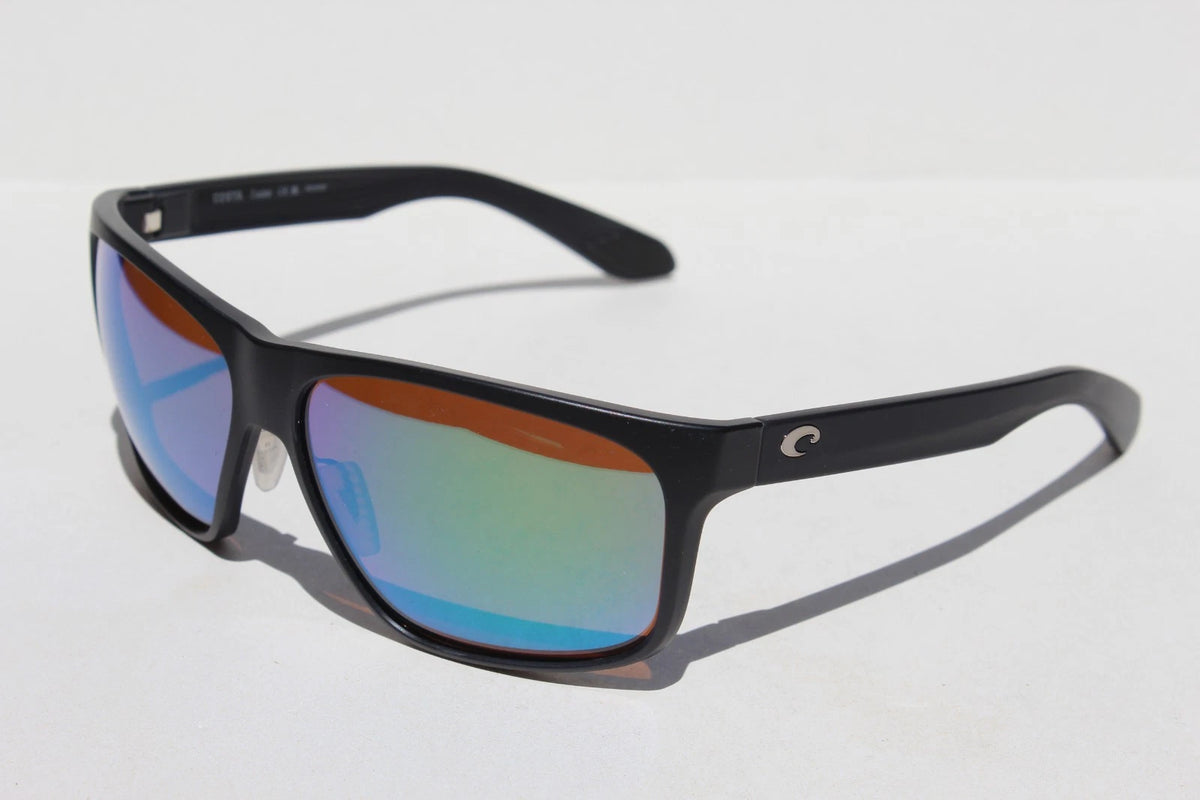 Costa del Mar 06S9128 912803 60 Black Rectangle Sunglasses 0mm Sunglasses