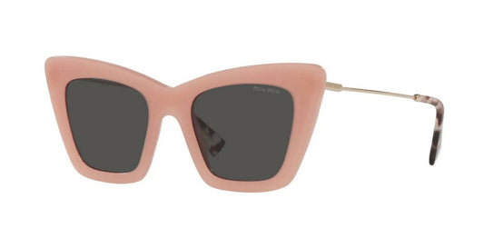 Miu Miu 0MU01WS-06X5S0-50 Pink Rectangle SUNGLASSES 0mm Sunglasses