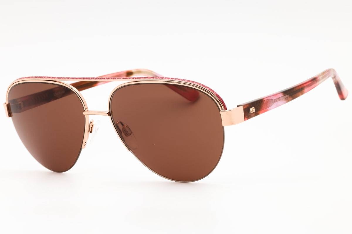Bebe BB7252-770 ROSE GOLD Aviator Sunglasses 57mm Sunglasses