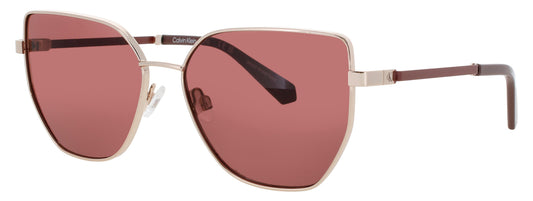 Calvin Klein Jeans CKJ25209S-770 ROSE GOLD  Women's Sunglasses 57mm