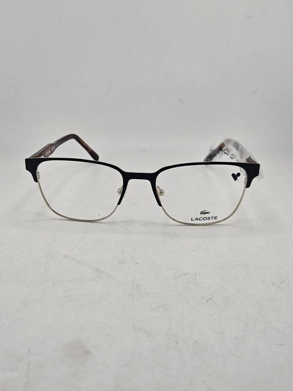 Lacoste L2304N 001 Black Rectangle Eyeglasses 53mm Eyeglasses