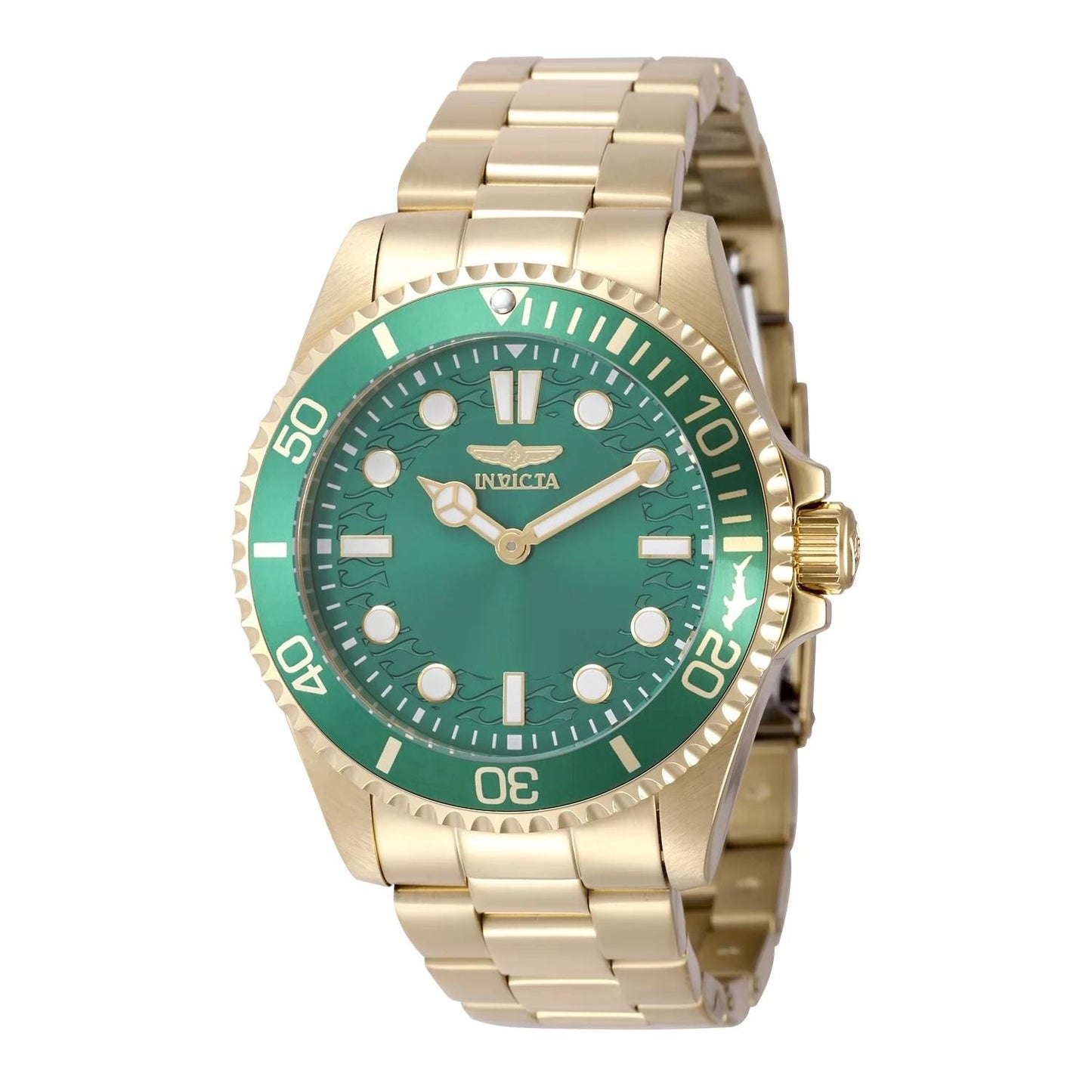 Invicta 49702 49702 Watch - Green Dial Stainless Steel Band