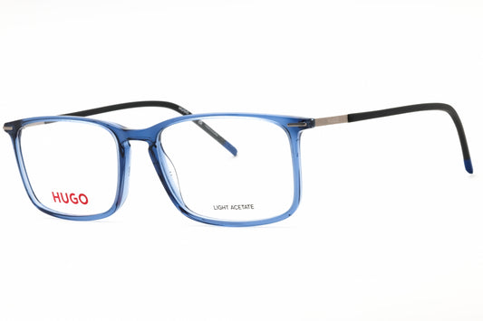 HUGO HG 1231-0PJP 00 eyeglasses in blue frame with clear lenses