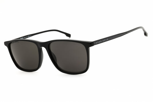 Hugo Boss BOSS 1046/S/IT-0807 IR BLACK Rectangular Sunglasses 56mm