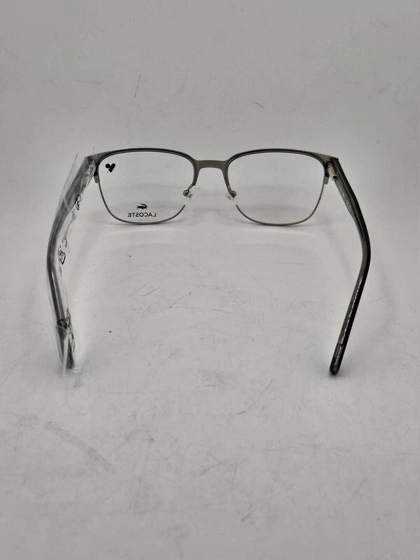 Lacoste L2304 002 Black Rectangle Eyeglasses 53mm Eyeglasses