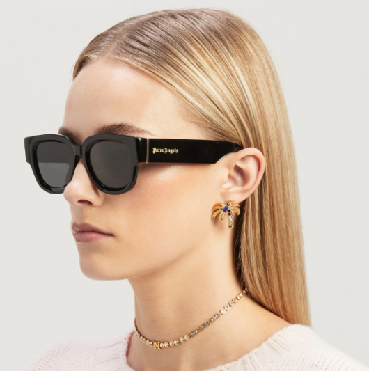 Palm Angels PERI050S24PLA0011007 46mm New Sunglasses