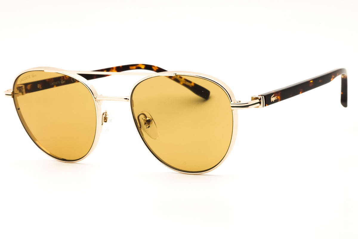 Lacoste L271S N-714 GOLD Round Sunglasses 54mm Sunglasses