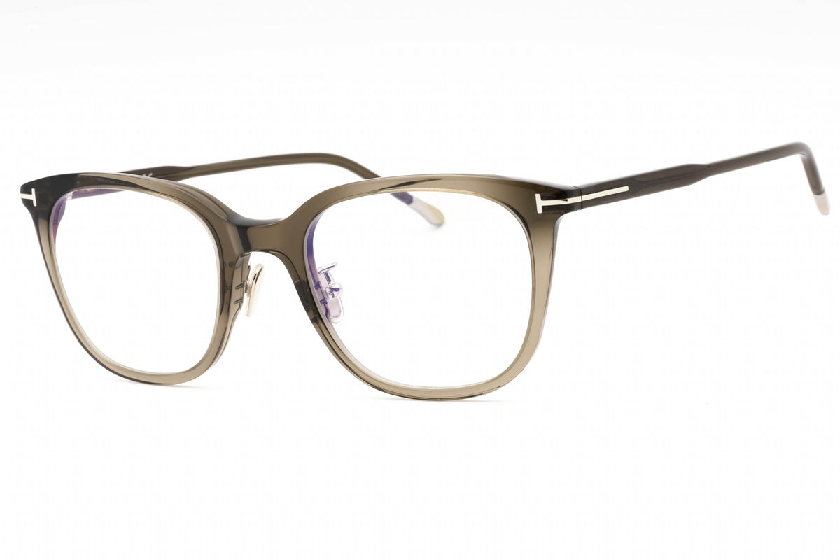 Tom Ford FT5776-D-B-020 Grey Rectangle Eyeglasses 53mm