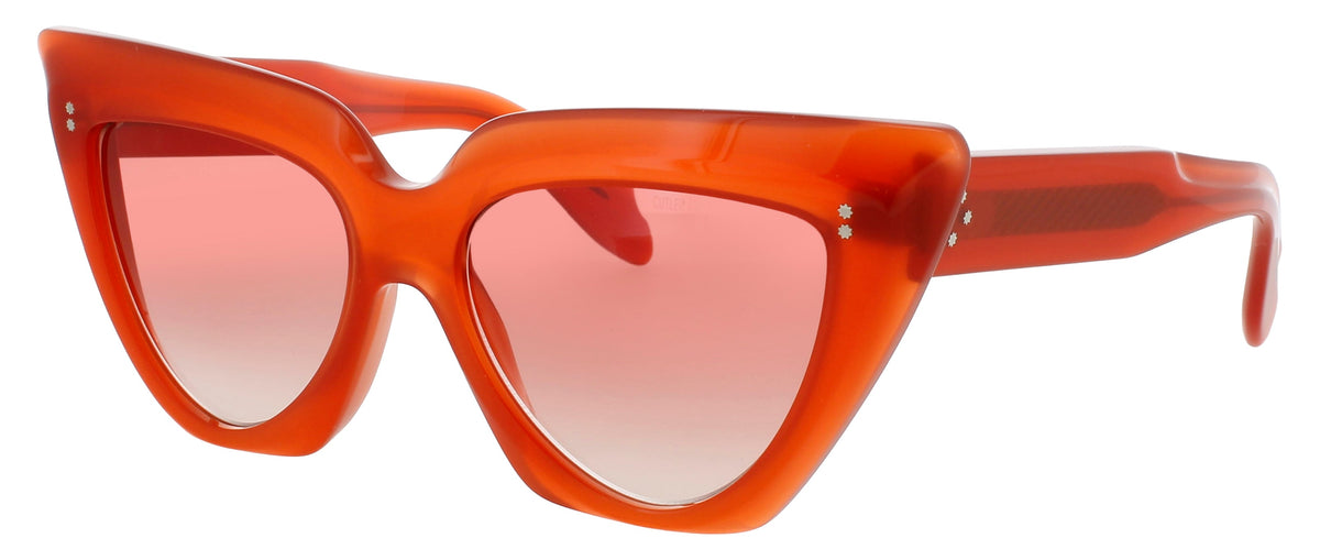 Cutler And Gross CGSN-1407-55-B1 TOMATO  Women's Sunglasses 55mm Sunglasses