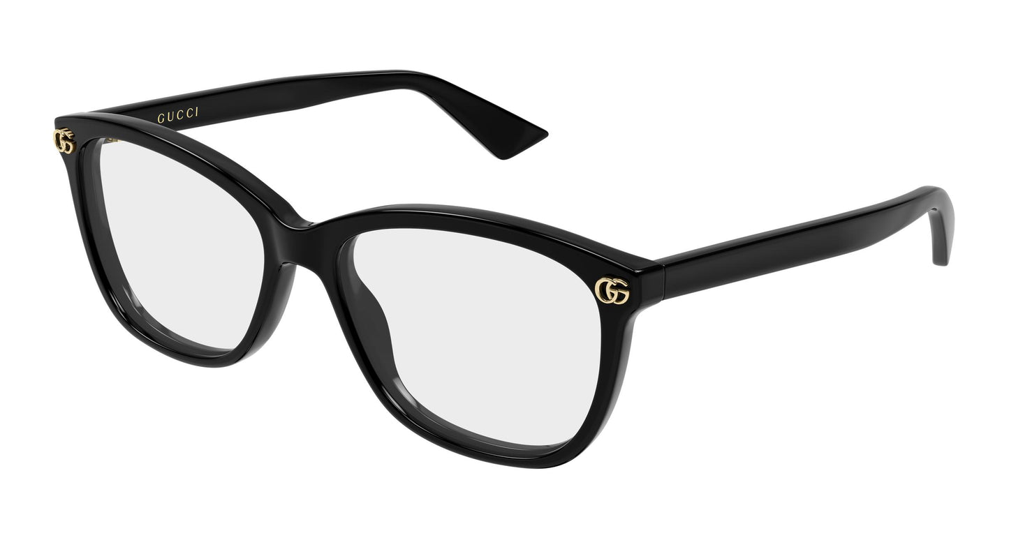 Gucci GG2113o-006 eyeglasses in black frame with clear lenses