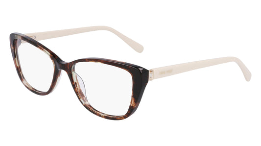 Nine West NW5206-228-55 eyeglasses in 228 amber tortoise frame
