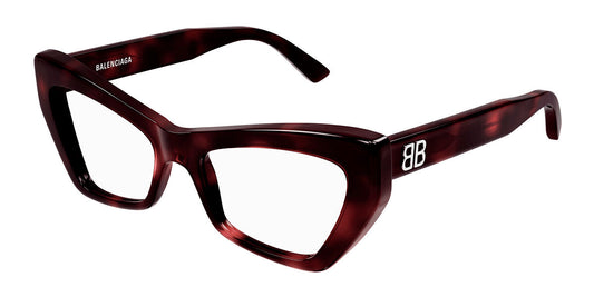 Balenciaga BB0296o-002 53mm New Eyeglasses