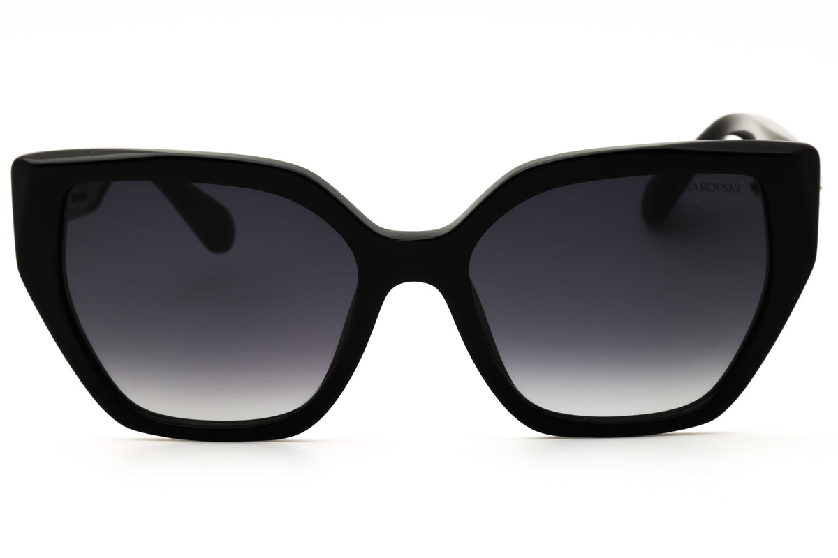 Swarovski 0SK6044U-10018G Black Cat eye Sunglasses 56mm Sunglasses