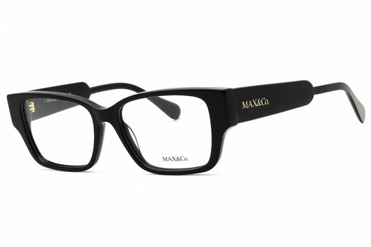 Max & Co MO5095-001 Black Rectangle Eyeglasses 52mm