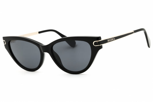 Max & Co MO0101-01A shiny black Cat eye Sunglasses 54mm Sunglasses